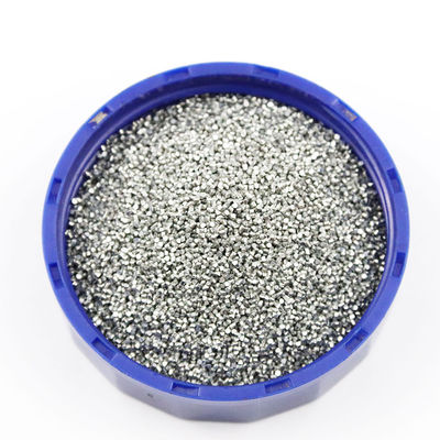 Boiling Point 907°C Zinc Cut Wire Shot 100 Recyclable Size Range 0.1 Mm To 3 Mm Suitable For Surface Finishing Processes