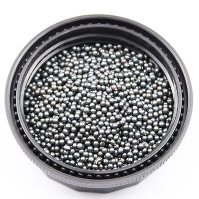 Smooth Surface Finish Cast Steel Shots Hardness 55-65 HRC Metallic Gray Suitable for Cleaning and Peening Metal Surfaces