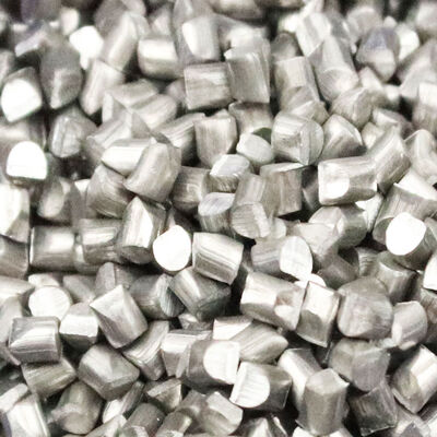 Silver Aluminium Cut Wire Shots Lengthrange 0.5 Mm To 10 Mm Purity 995 Percent Suitable For Industrial Metal Processing