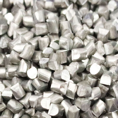 Silver Aluminium Cut Wire Shots Lengthrange 0.5 Mm To 10 Mm Purity 995 Percent Suitable For Industrial Metal Processing