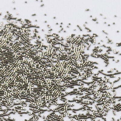 Tensilestrength 1500 to 2500 MPa Carbon Steel Cut Wire Shot Diameter Range 0.1 Mm to 3.0 Mm Suitable for Surface Preparation